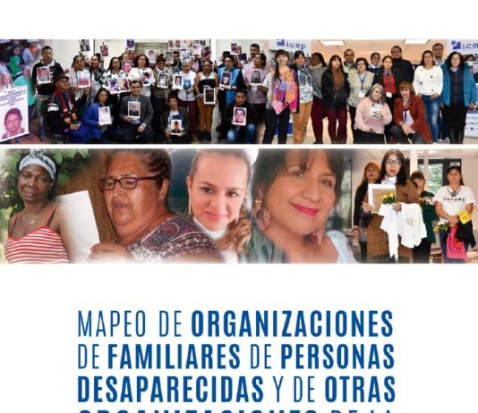 Mapeo de organizaciones de familiares de personas desaparecidas y de otras organizaciones de la sociedad civil: Colombia