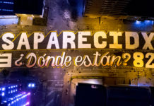 Desaparecidxs: mural gigante frente a la JEP